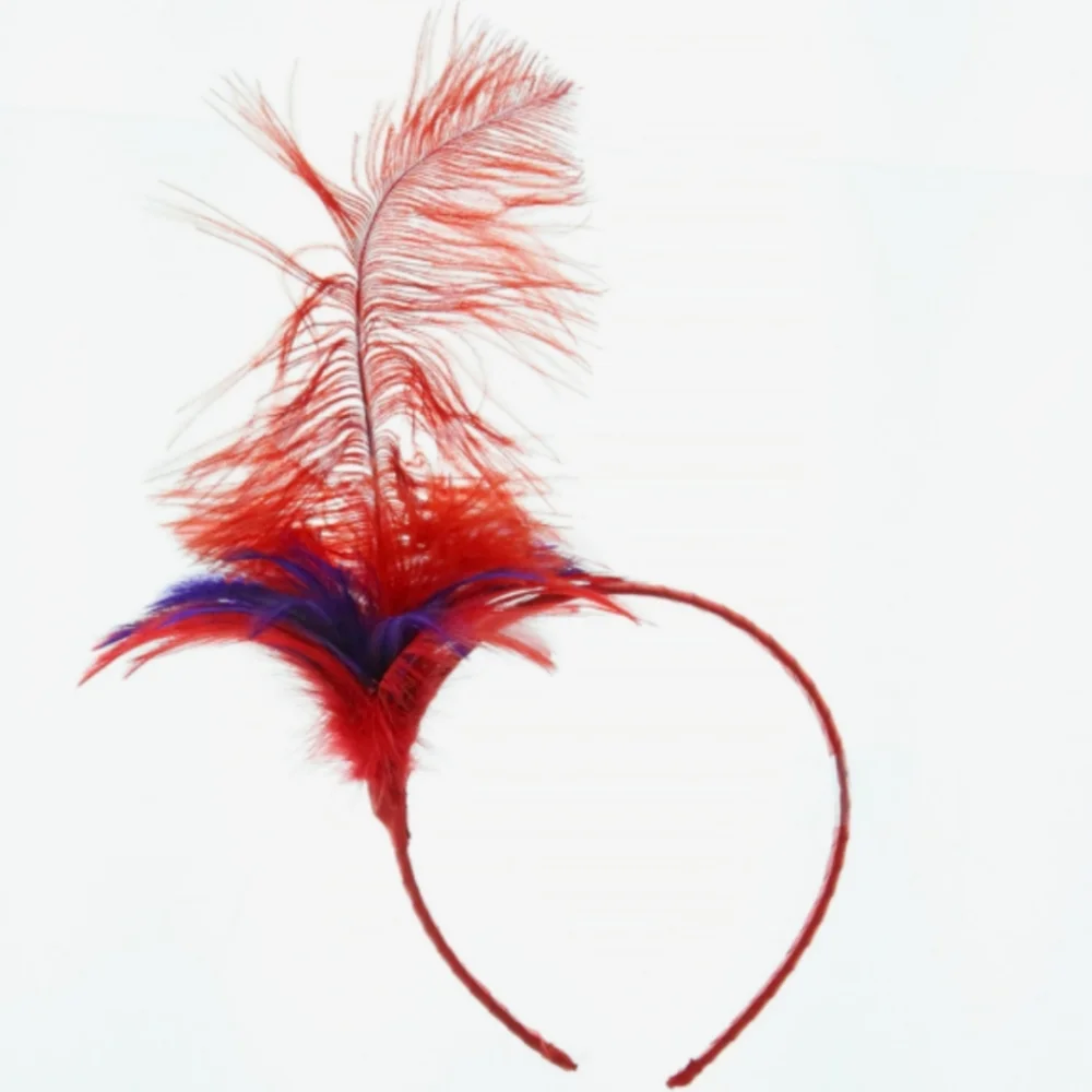 Beloved Milliney Feathered Fascinator Headband Kentucky Derby Tea Cocktail Party